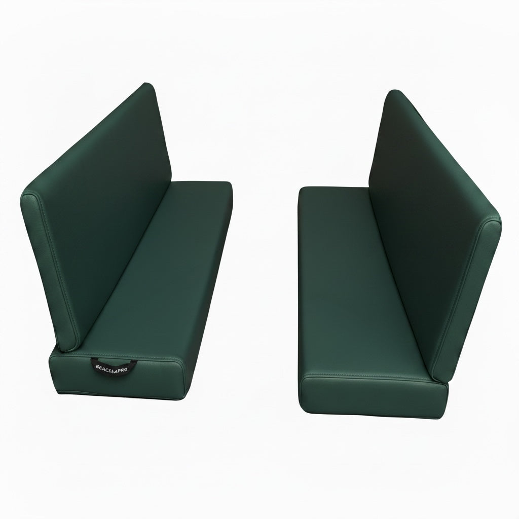 CLASSIC -  2 Man Bench Seats - Inward Facing - Land Rover  SERIES/DEFENDER - (RH+LH BASE &amp; BACK)