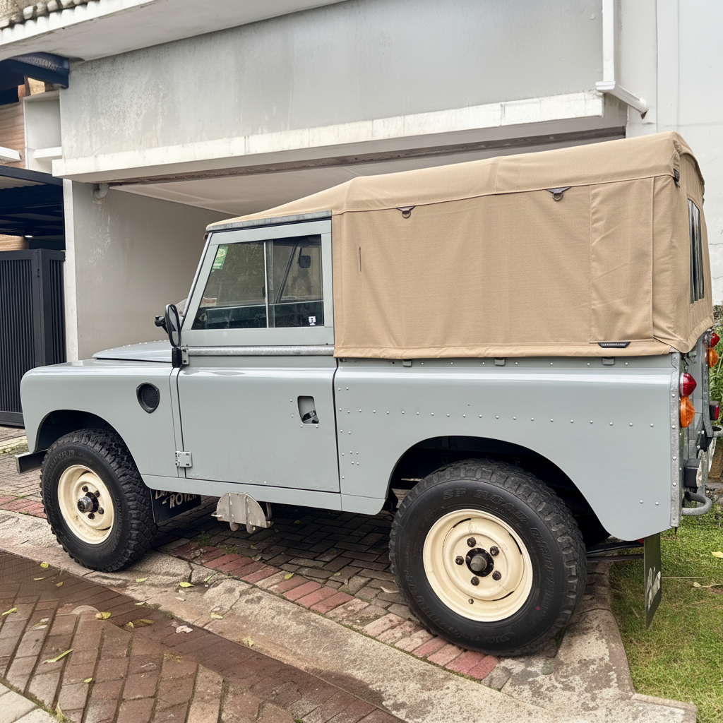 88" - Full Hood - No Side Windows (NSW) - Land Rover Series
