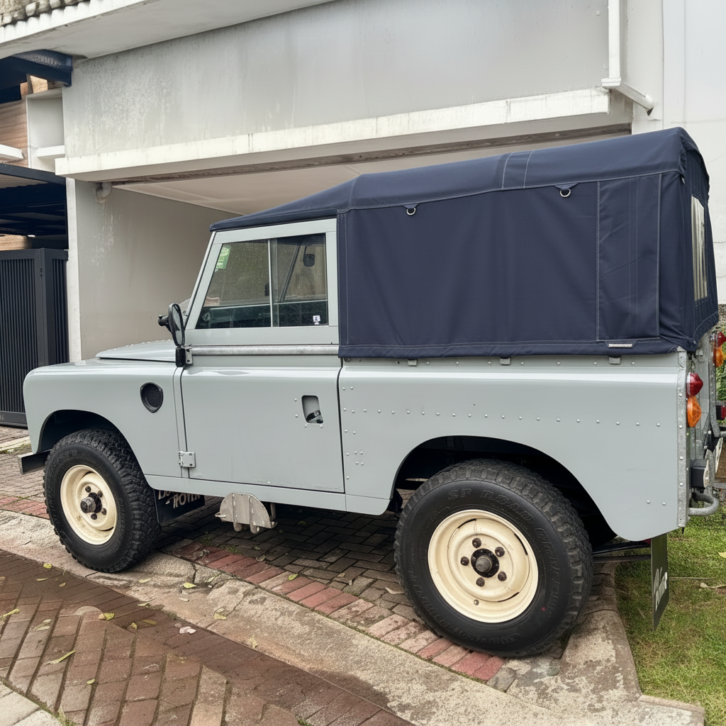 88" - Full Hood - No Side Windows (NSW) - Land Rover Series