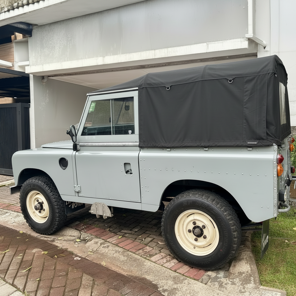 88" - Full Hood - No Side Windows (NSW) - Land Rover Series
