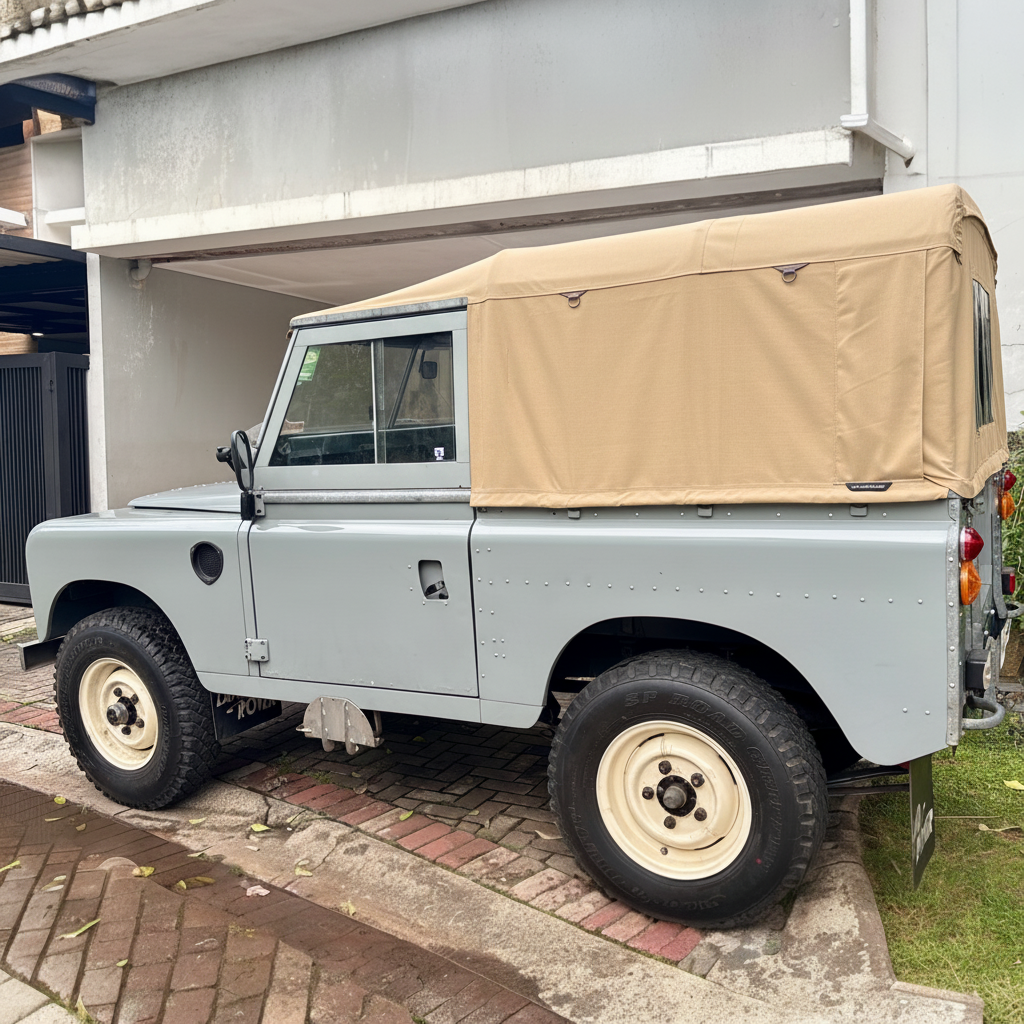 88" - Full Hood - No Side Windows (NSW) - Land Rover Series