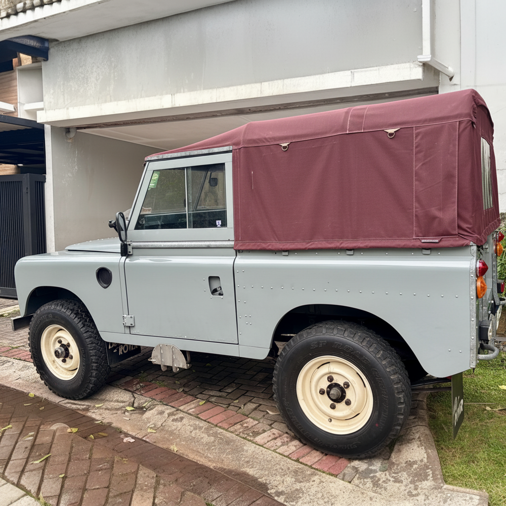 88" - Full Hood - No Side Windows (NSW) - Land Rover Series