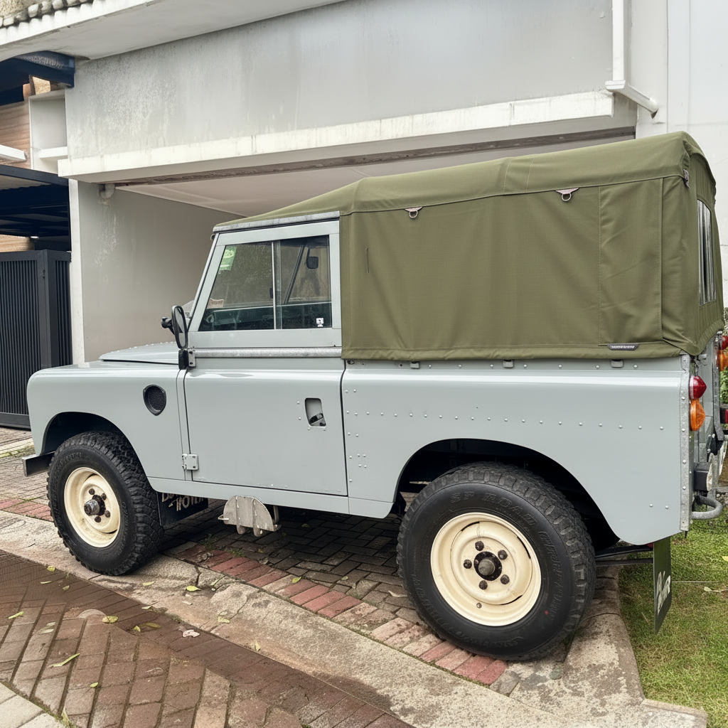 88" - Full Hood - No Side Windows (NSW) - Land Rover Series