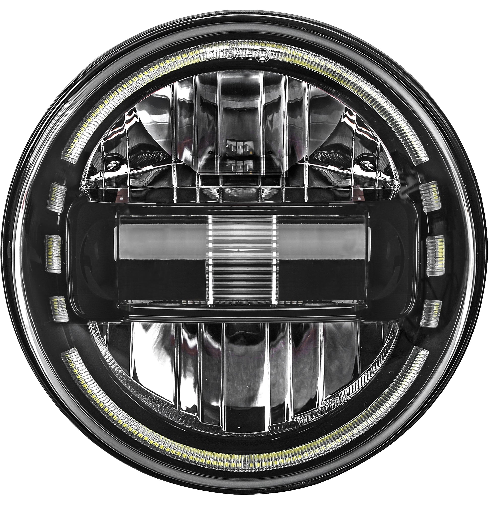 7 Inch Round High/Low Beam LED Headlight - (Pair)