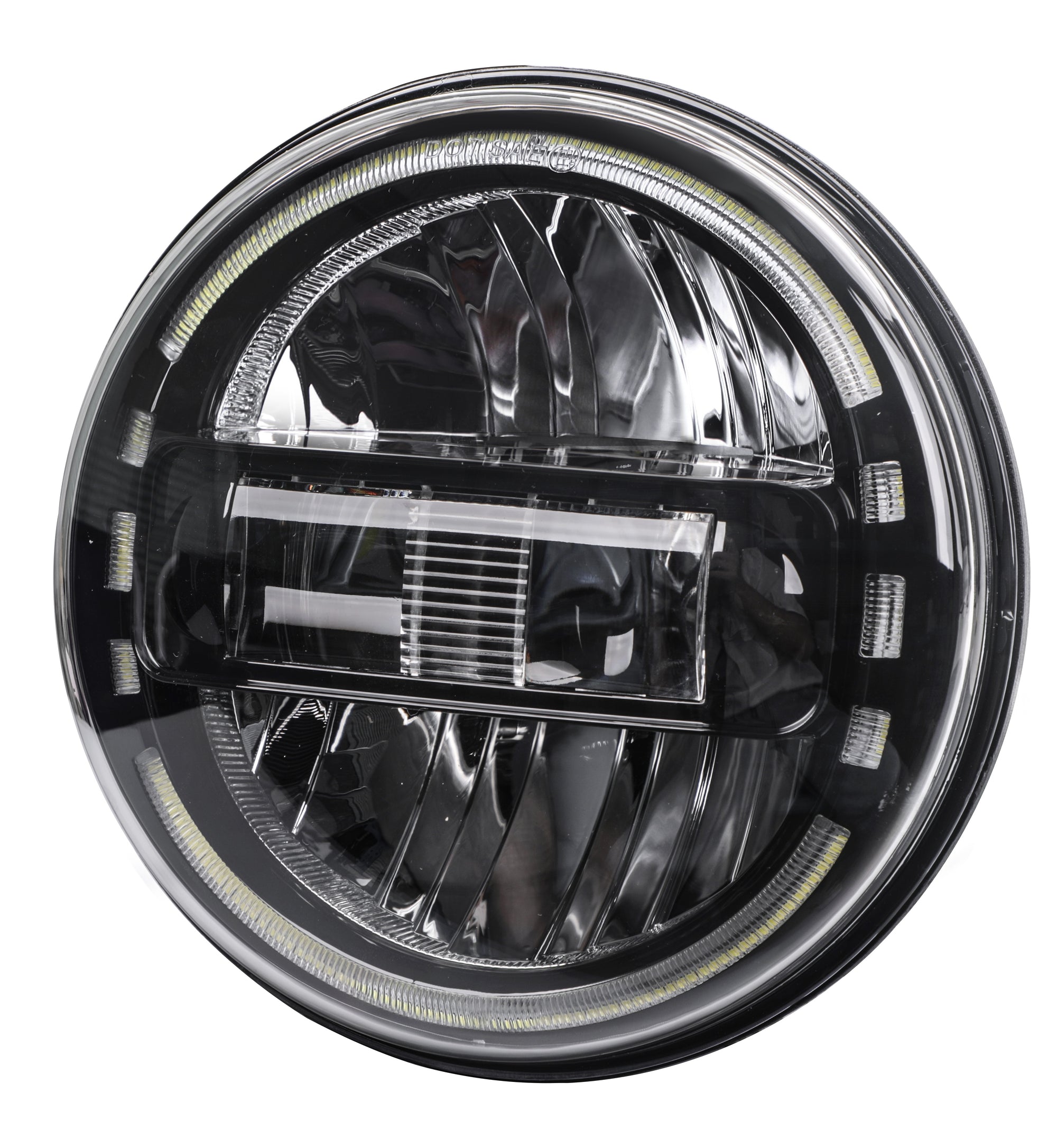 7 Inch Round High/Low Beam LED Headlight - (Pair)