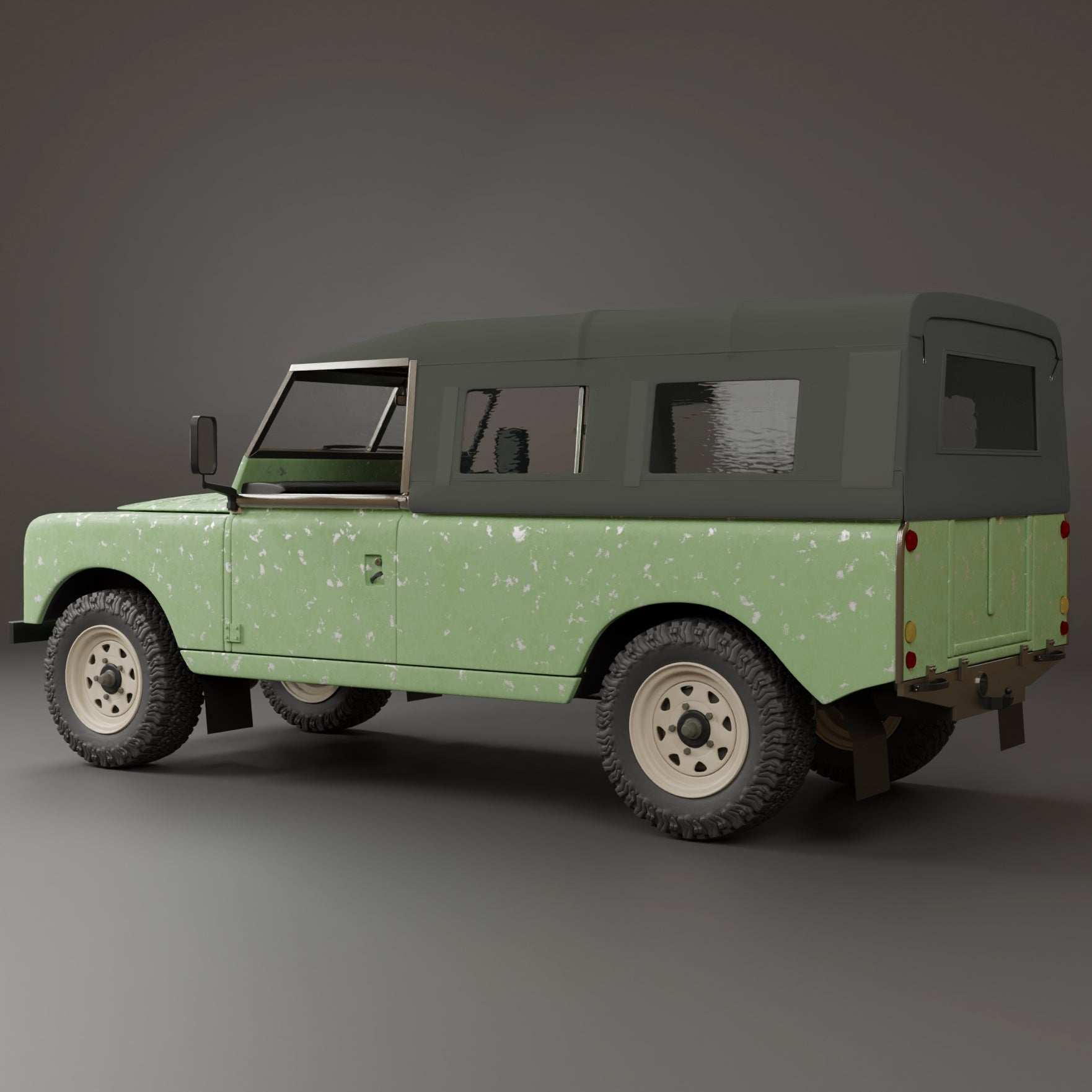 Series 109 Full Hood WSW Green Grey