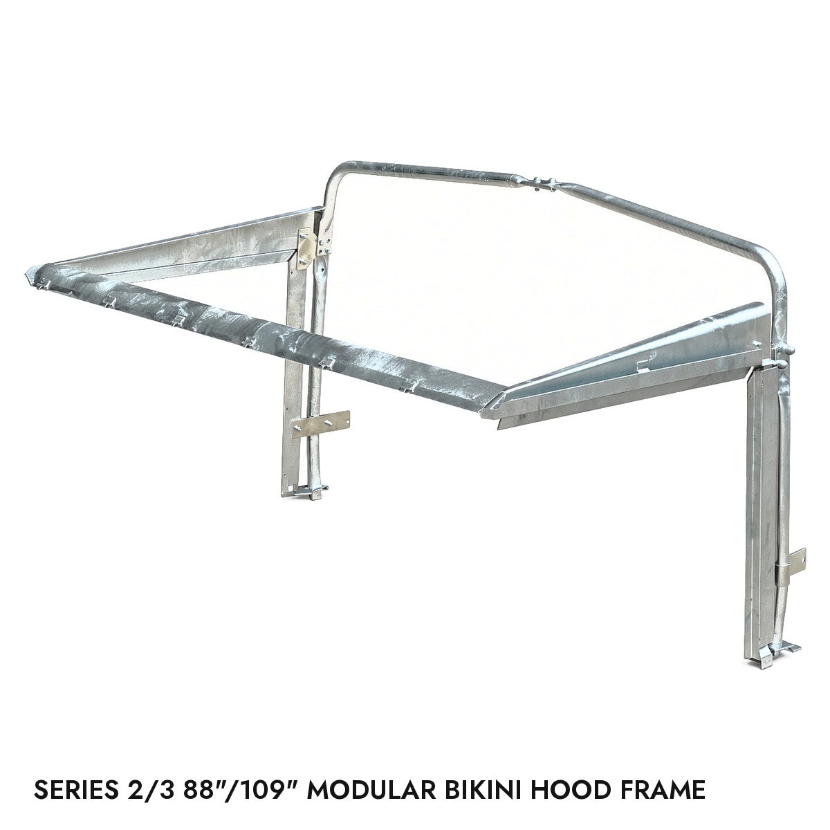 88"/109" - Bikini Hood - Modular Stick Set - Land Rover Series