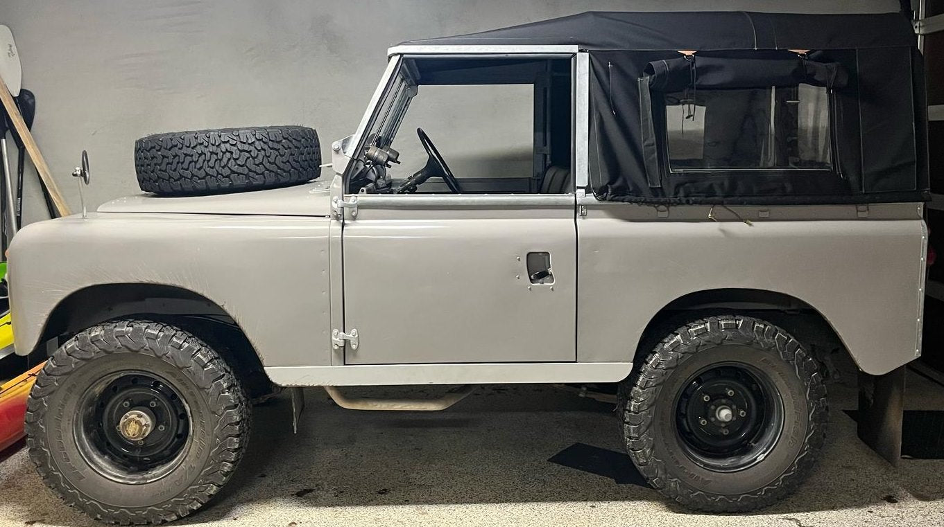 88&quot; - Land Rover Series - Full Hood - With Side Windows (WSW)
