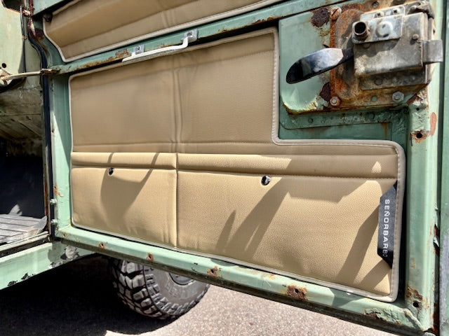 Trim Front Door Pockets - (Pair LH&amp;RH) - Land Rover Series/Defender - Split Doors