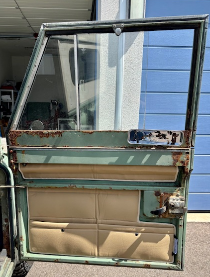 Trim Front Door Pockets - (Pair LH&amp;RH) - Land Rover Series/Defender - Split Doors