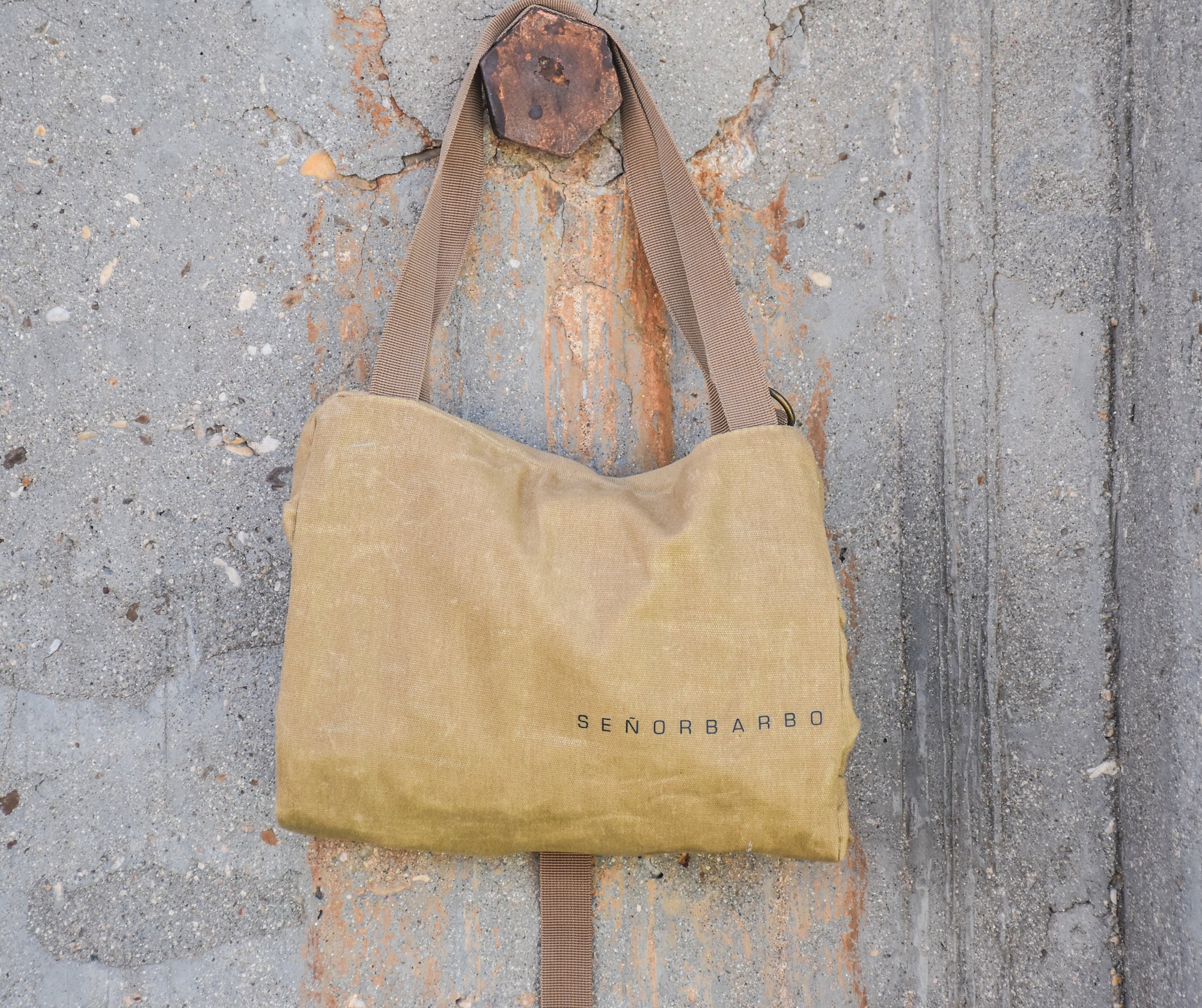 Tool Bag Waxed Canvas Land Rover senorbarbo